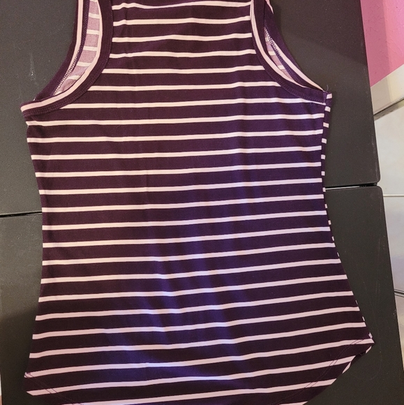 Rue 21 stripped racer back top - Picture 2 of 3